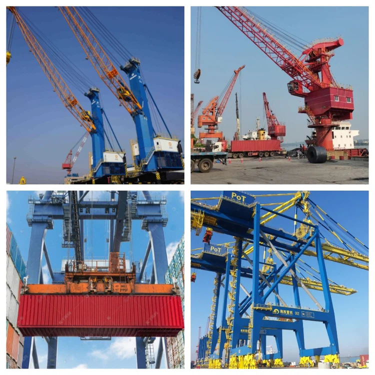 port crane rail port crane rail